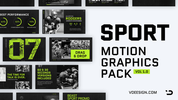 Sports Motion Graphics - VideoHive 26795508