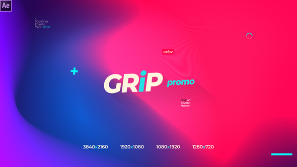 Grip Modern Gradinet Typography Opener Promotion Instagram Storie