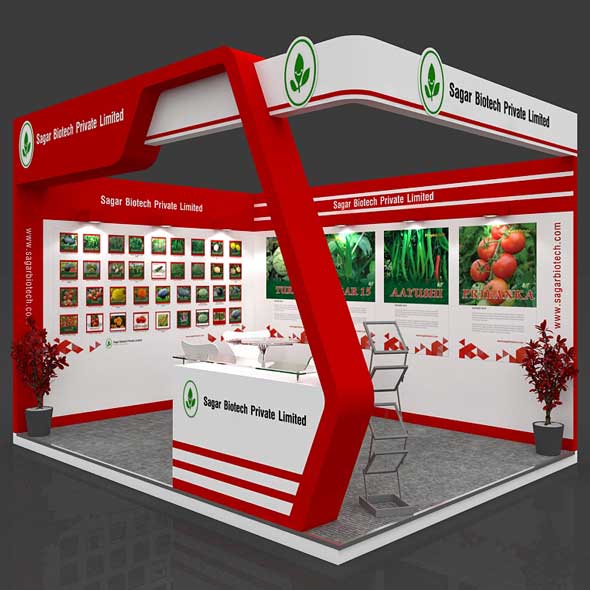 Exhibition Booth 3D - 3Docean 26800575