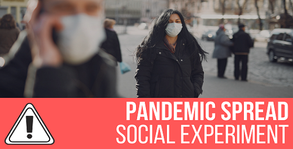 Pandemic Spread Simulation - Social Experiment