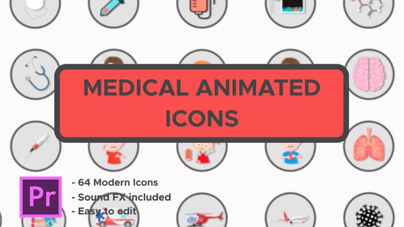 Medical Animated Icons | MOGRT