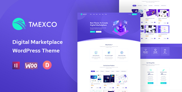Free download Tmexco - Digital Marketplace WooCommerce Theme