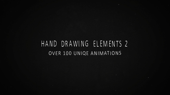 Hand Drawing Elements - VideoHive 26805193