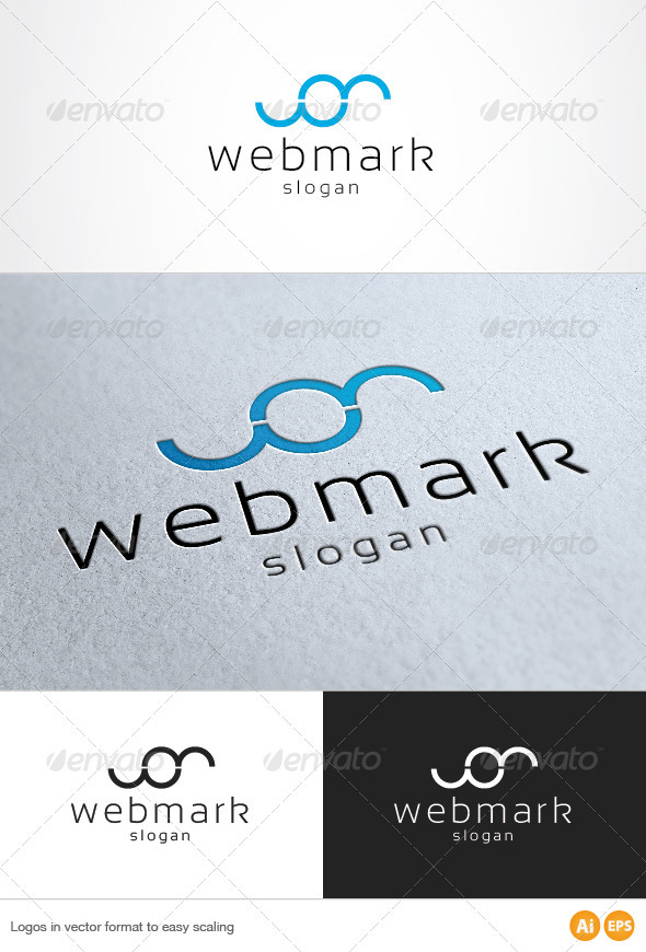 Web Media Logo - Letters Logo Templates