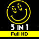 Happy Yellow Smiley VJ Loops - VideoHive Item for Sale