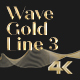 Wave Gold Line 3 - VideoHive Item for Sale