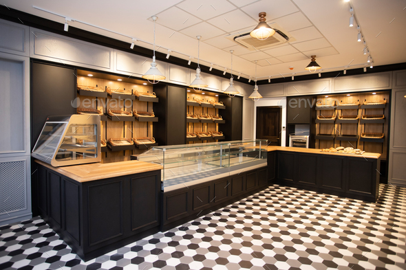Bakery Interior Stock Photo By