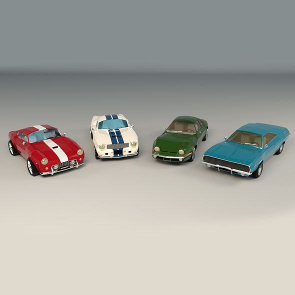 Low Poly Muscle - 3Docean 23540064