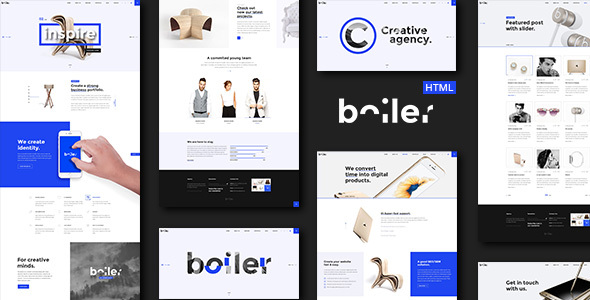 Boiler - Creative Agency HTML5 & CSS3 Template