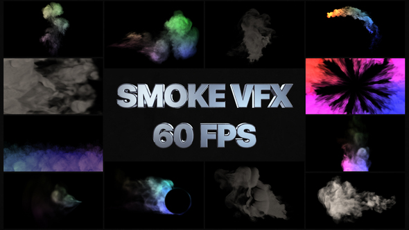 VFX Smoke Pack | After Effects Video Displays template preview