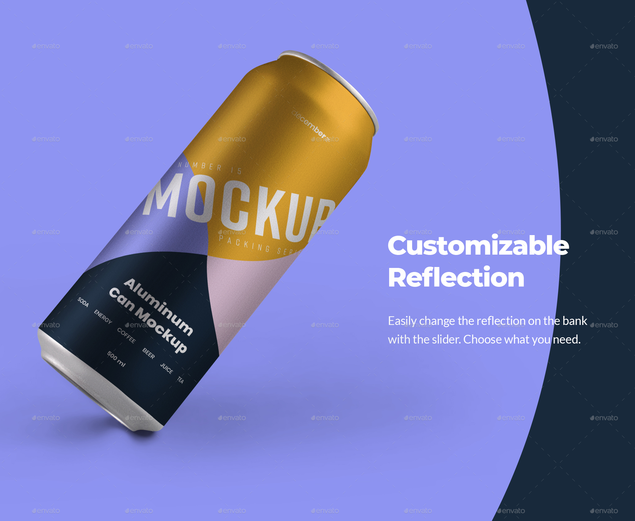 Download 10 Mockup Aluminium Can 500 ml With Water Drops by Oleg ...
