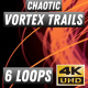 Chaotic Vortex Trails VJ Loops - VideoHive Item for Sale