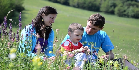 Young Couple In Nature