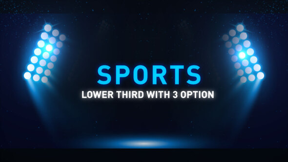 Sports Lower Third - VideoHive 26829879