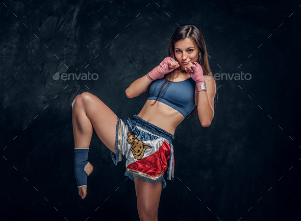 Full Body Boxing Pose Isolated Stock Photo 702452008 | Shutterstock
