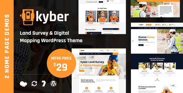 Kyber - Surveyor WordPress Theme
