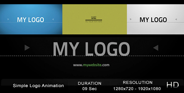 Simple Logo Animation - VideoHive 2510510