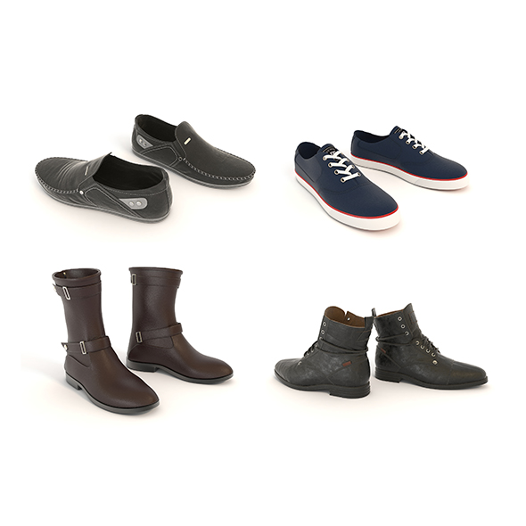 Shoes Collection Set - 3Docean 26842912