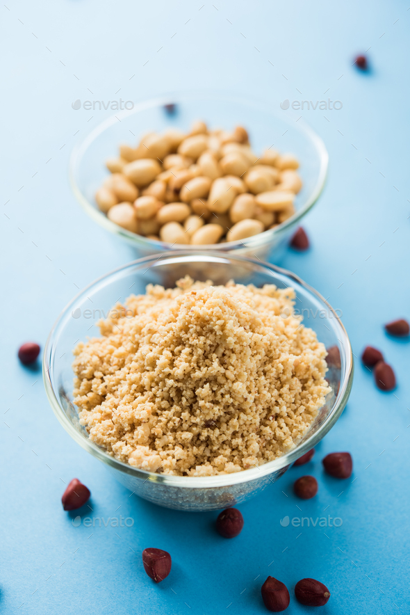 Crushed Peanuts Stock Photo by stockimagefactory PhotoDune