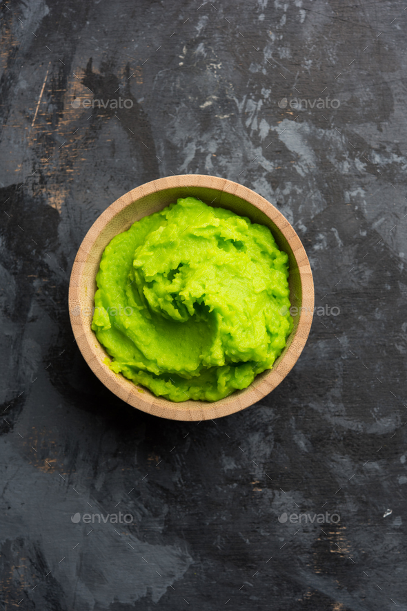 Wasabi Sauce - Stock Photo - Images