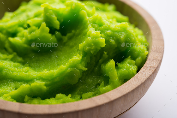 Wasabi Sauce - Stock Photo - Images