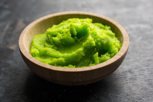 Wasabi Sauce - Stock Photo - Images