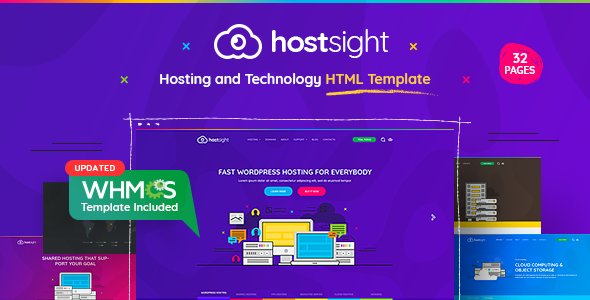 HostSite - Hosting - ThemeForest 24765590