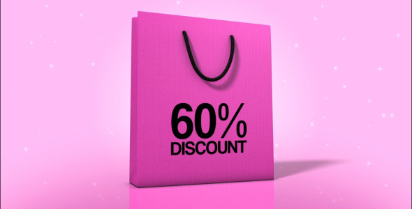 Shopping Bag Discount Promo (10-Pack)