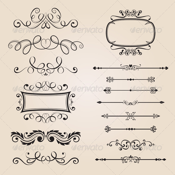 Classic Border Ornament