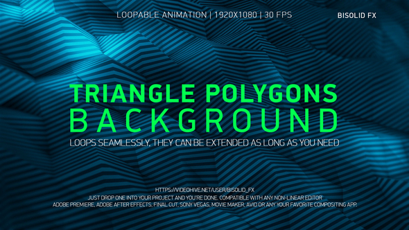 Triangle Polygons Background alt