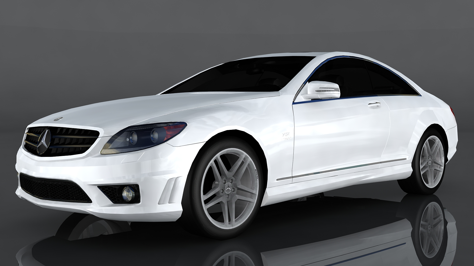 Mercedes Benz Cl 65 Amg By Gtlowpoly 3docean