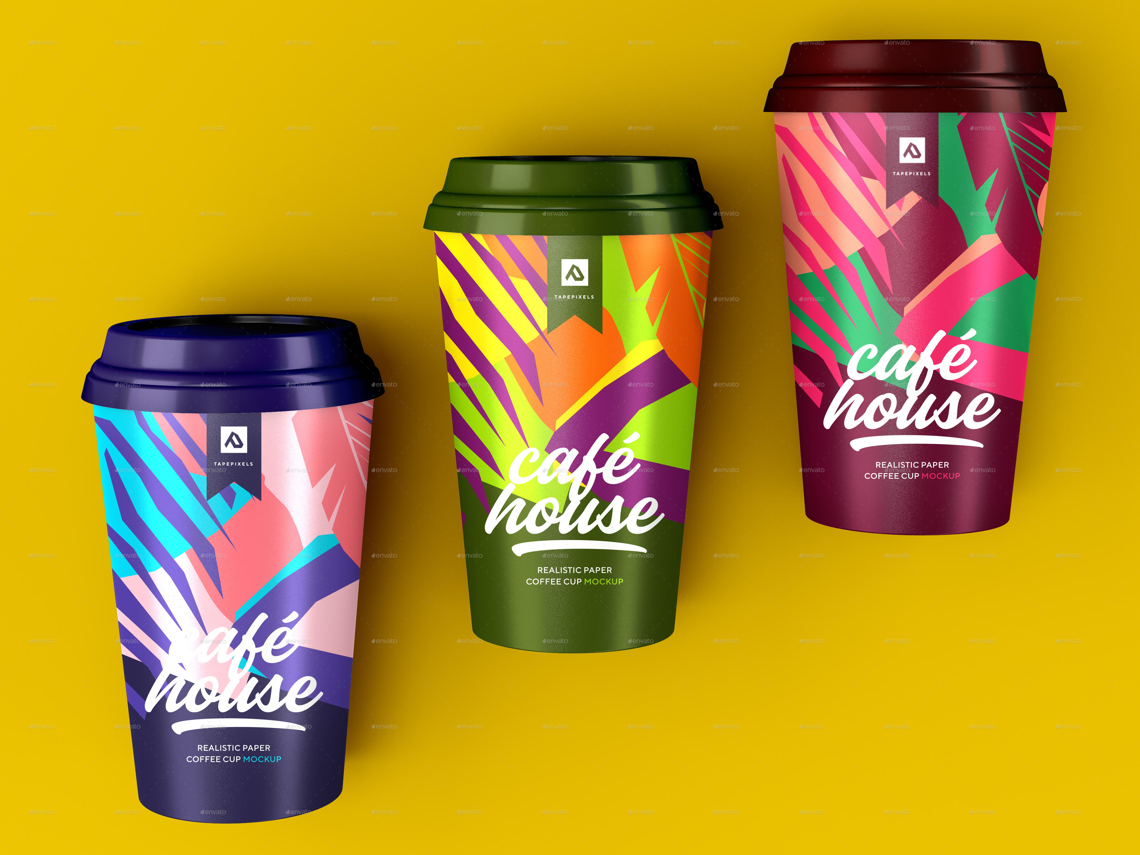 Download Take Away Paper Coffee Cup Mockup Set by tapepixels ...