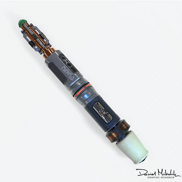 Sonic Screwdriver Sci-Fi - 3Docean 26879734