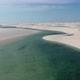 Lencois Maranhenses Maranhao. Scenic sand dunes and turquoise rainwater lakes - VideoHive Item for Sale