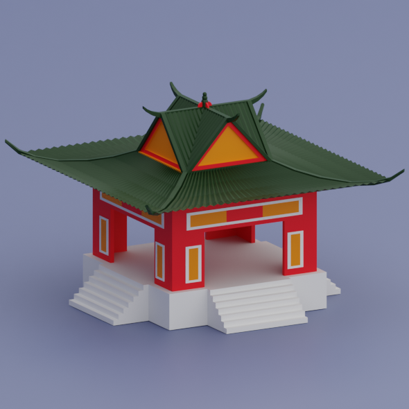 Low Poly old - 3Docean 26884188