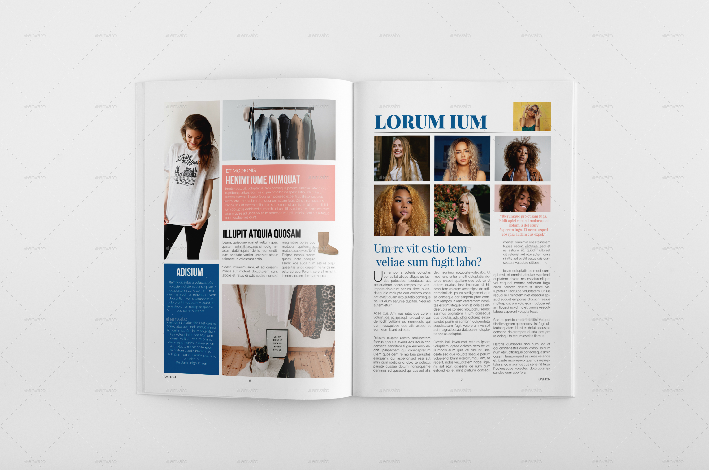 Fashion Magazine by busracanturk_ | GraphicRiver