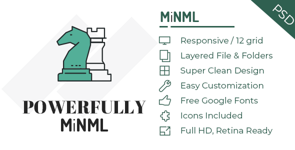 MiNML - CleanFlat - ThemeForest 26622827