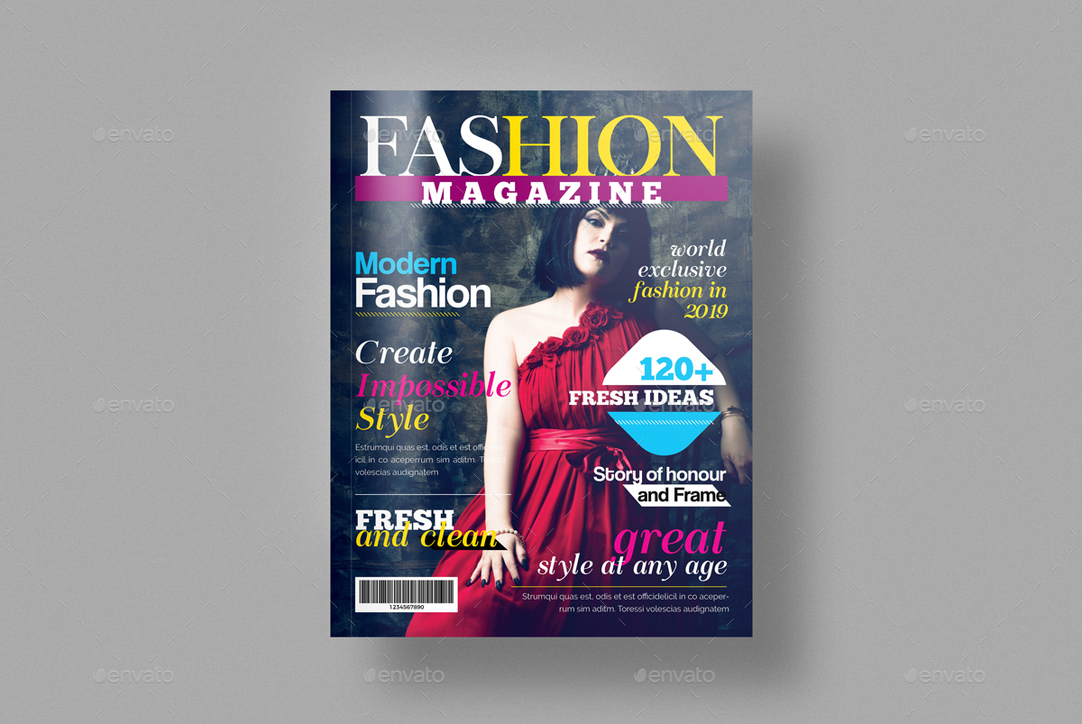 Fashion Magazine, Print Templates | GraphicRiver