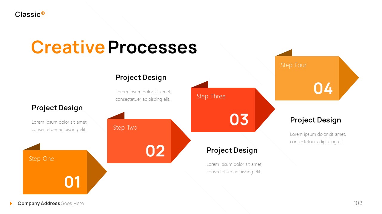 Classic Modern Powerpoint Presentation Template Fully Animated by ...