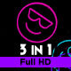 Cool Face Smiley VJ Loops - VideoHive Item for Sale