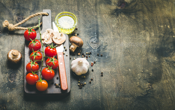 Cooking food background - Stock Photo - Images