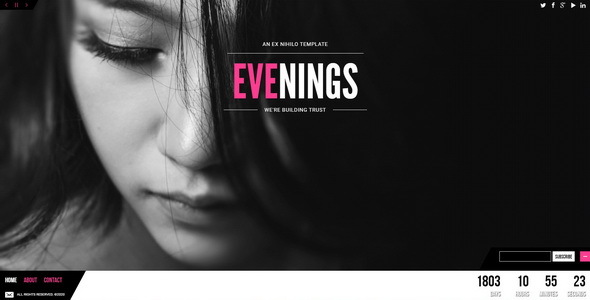 Evenings Responsive - ThemeForest 6959087