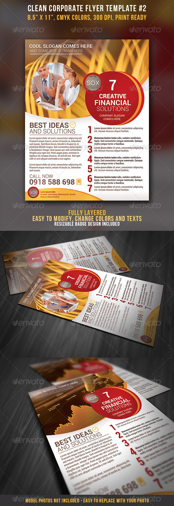 Clean Corporate Flyer #2 - Corporate Flyers