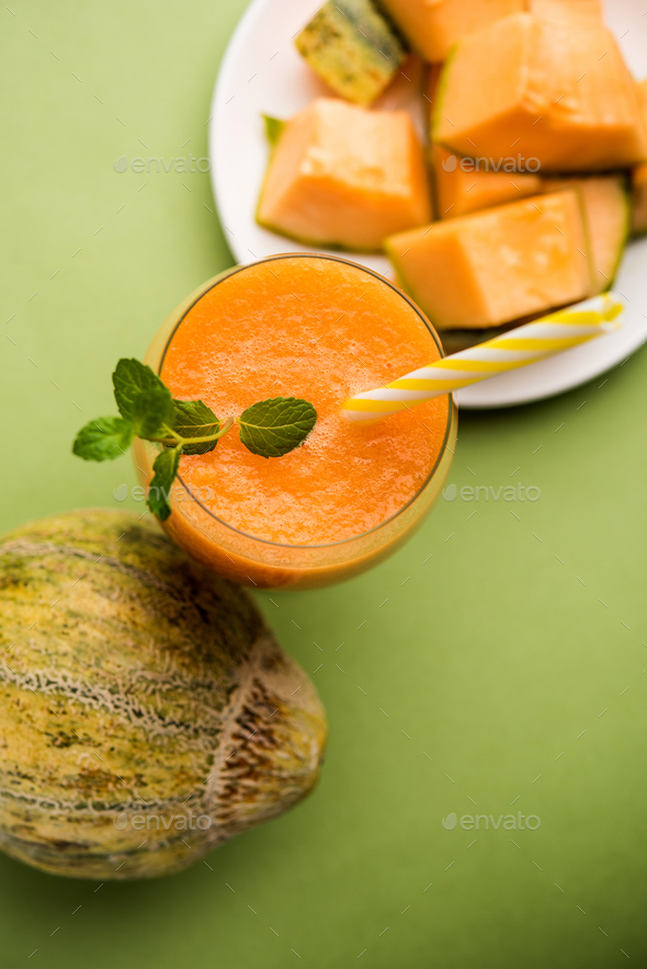 Muskmelon Juice Stock Photo by stockimagefactory PhotoDune