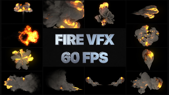 VFX Fire Pack - VideoHive 26932292