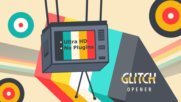 Glitch Opener - VideoHive 26933442