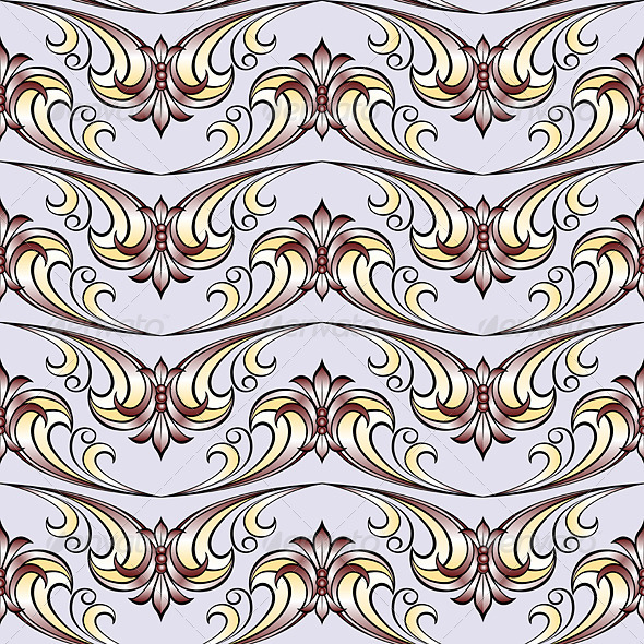 Abstract flora design element.