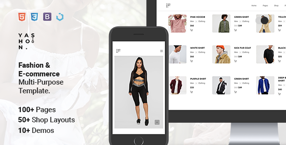 Top Yashon — Fashion & E-Commerce Multi-Purpose Template