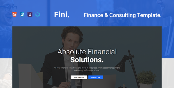 Fini - FinanceConsulting - ThemeForest 23937170