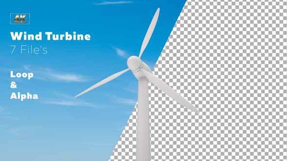 Wind Turbine 4K alt